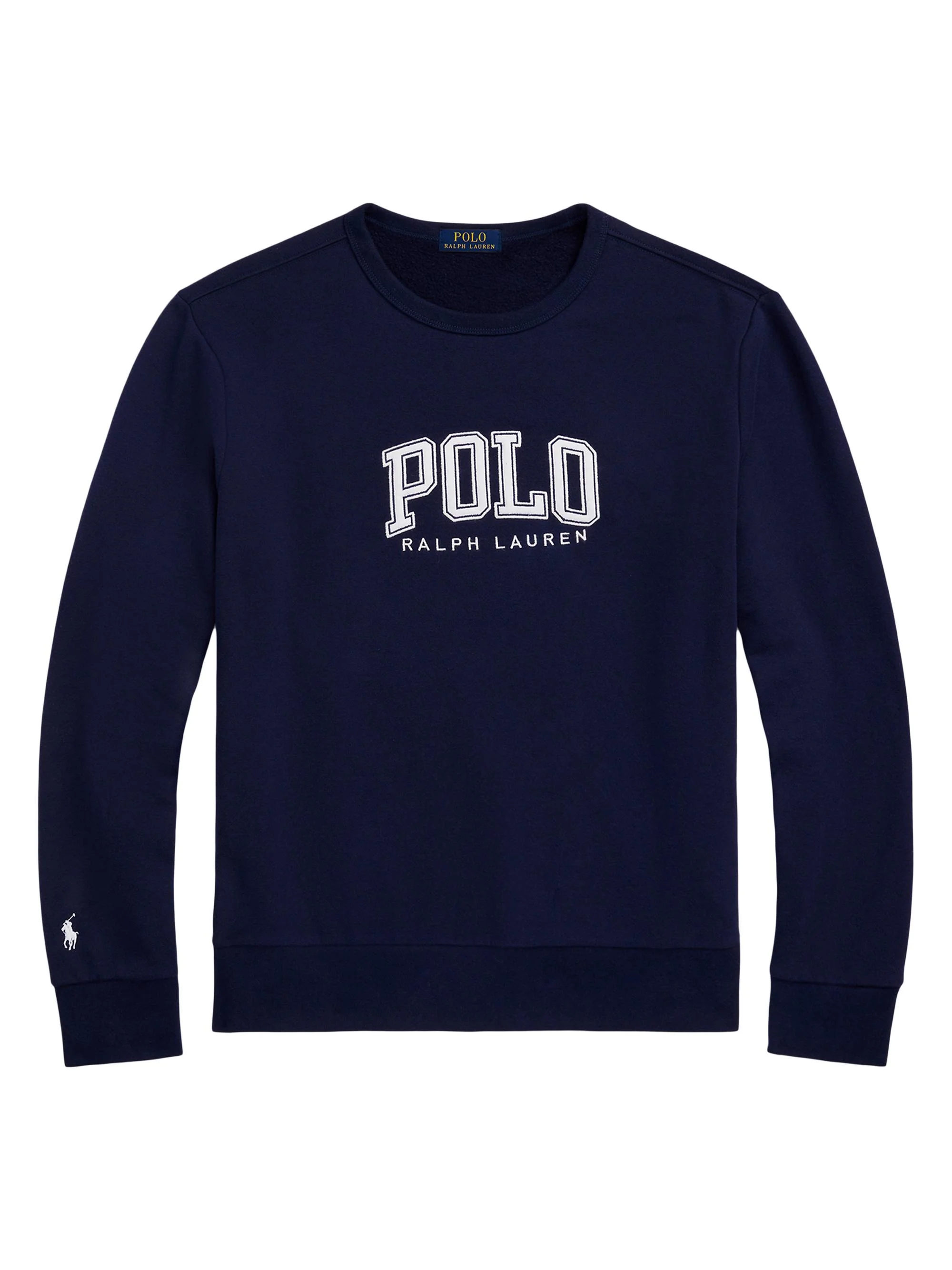 Men's Logo-Embroidered Crewneck Sweatshirt - Cruise Navy - 1