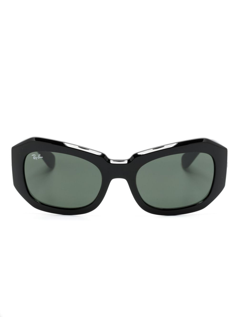 Beate rectangle-frame sunglasses - 1