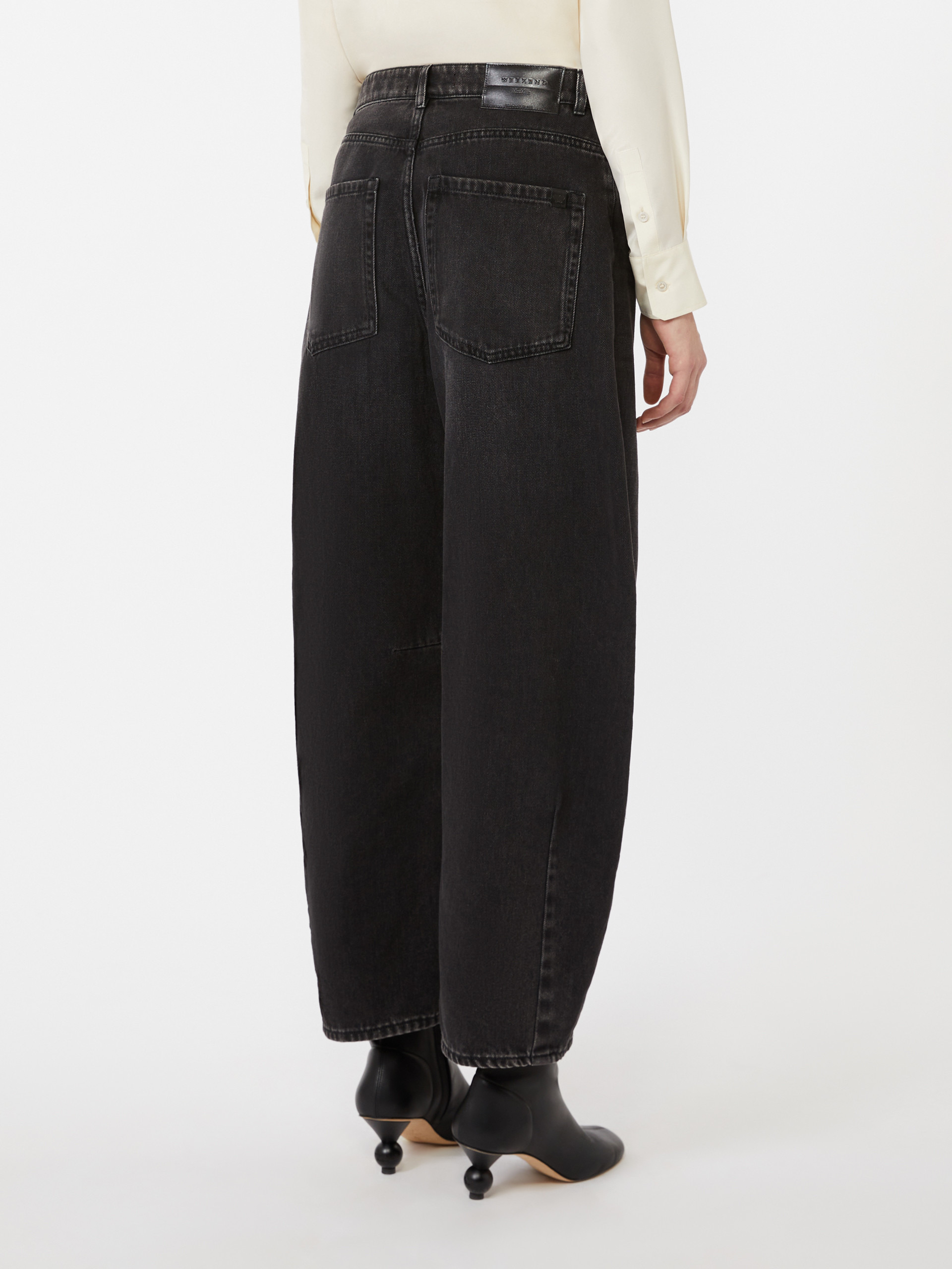 DOUGLAS Cotton denim barrel-leg jeans - 4