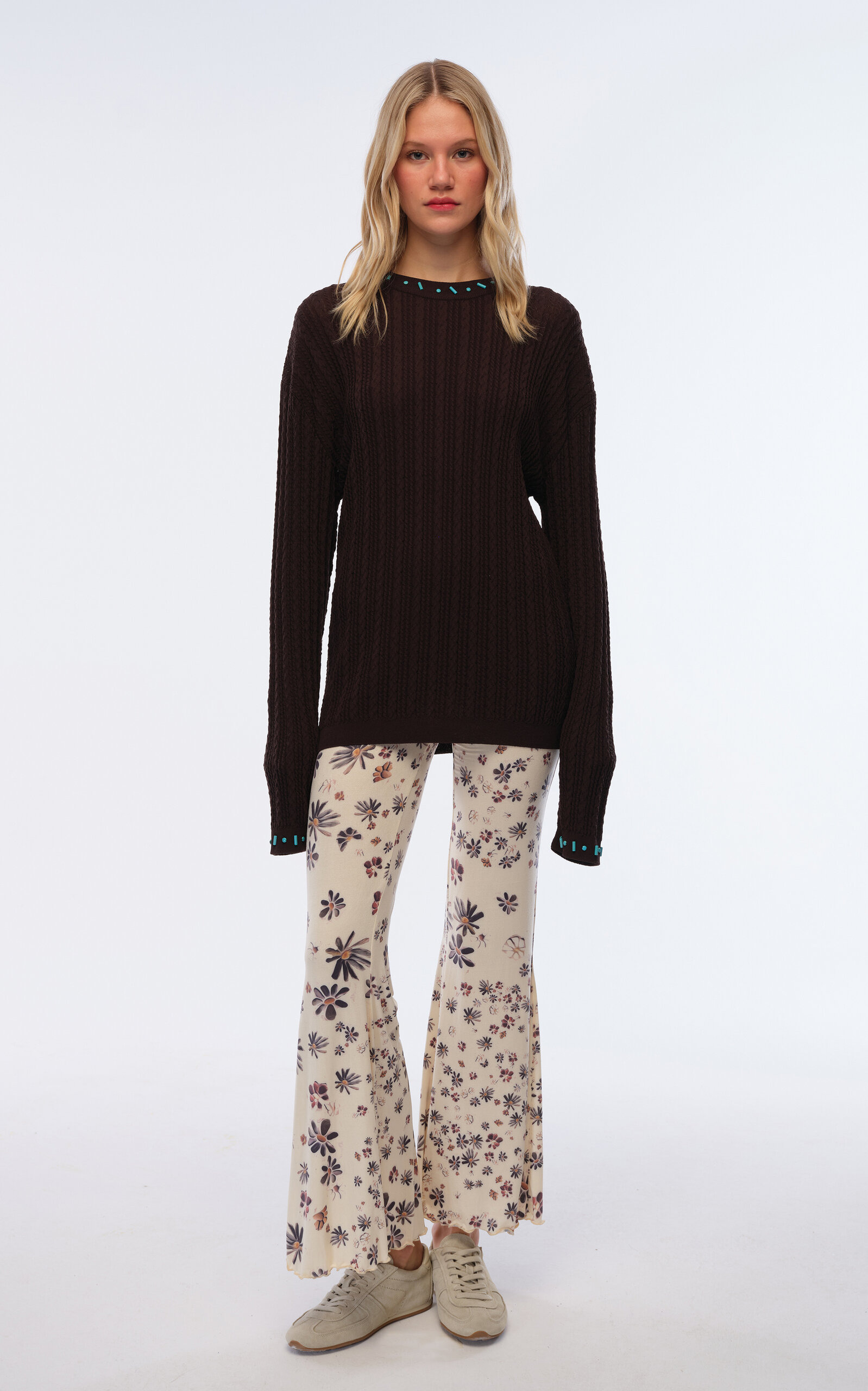 Jeslynn Low-Rise Jersey Flare Pants multi - 3