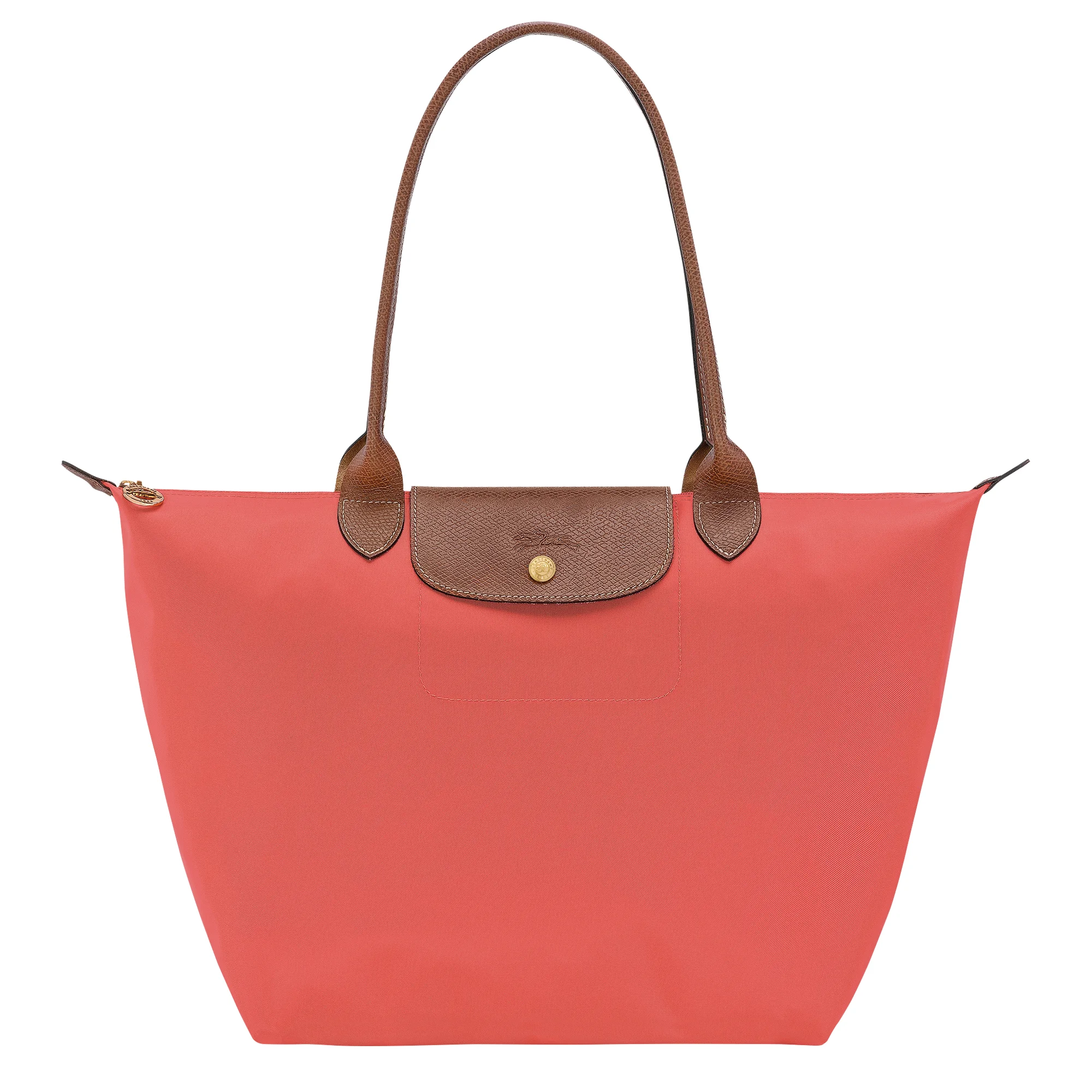 Le Pliage Original L Tote bag Strawberry - Recycled canvas - 1