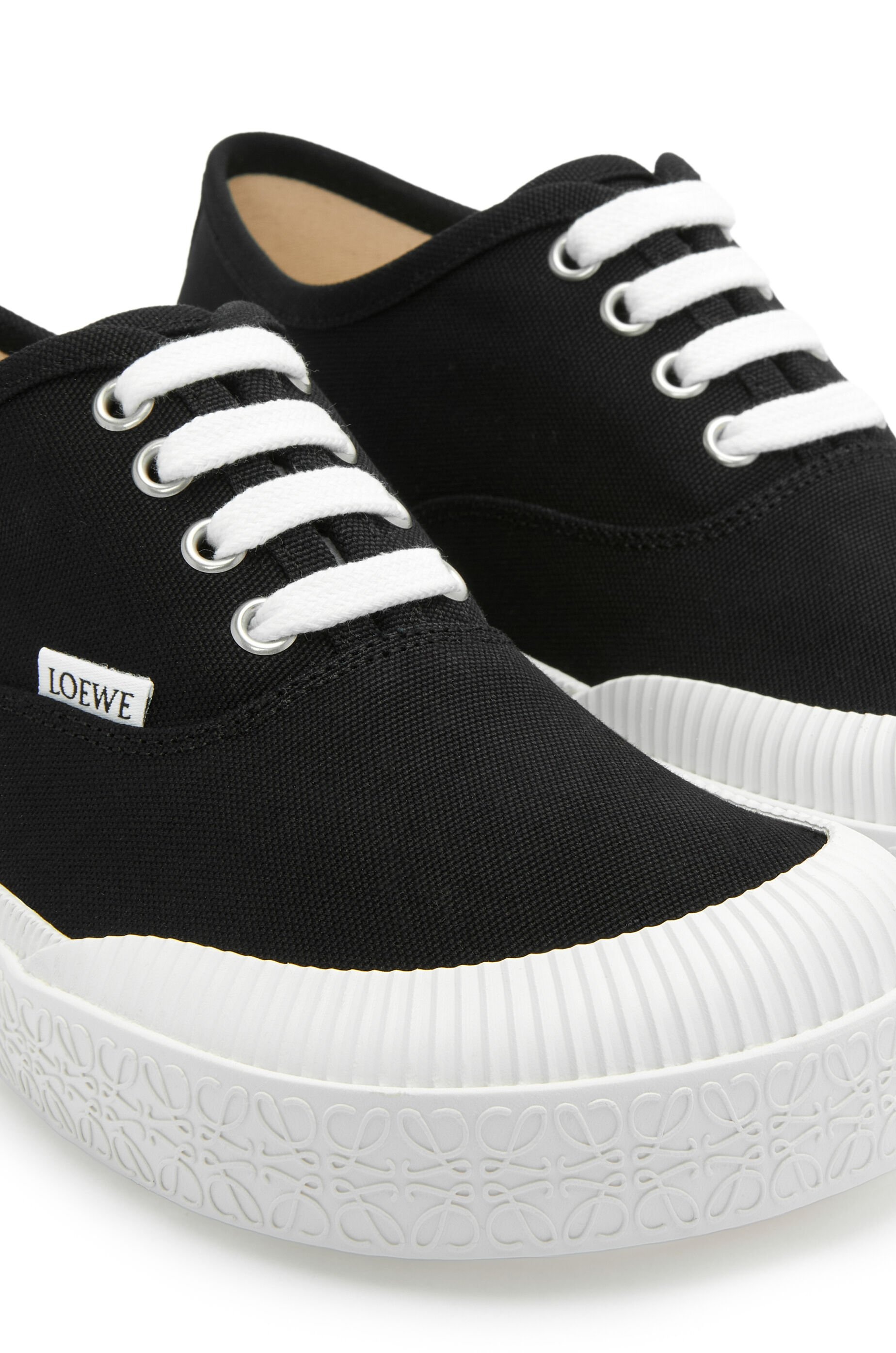 Terra Vulca lace-up sneaker in canvas - 5