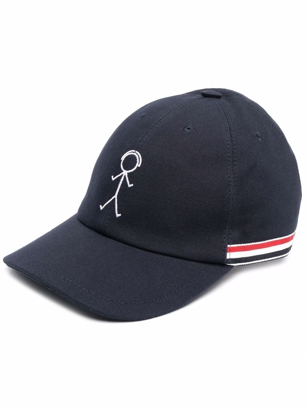 stick-man logo-tape cap - 1