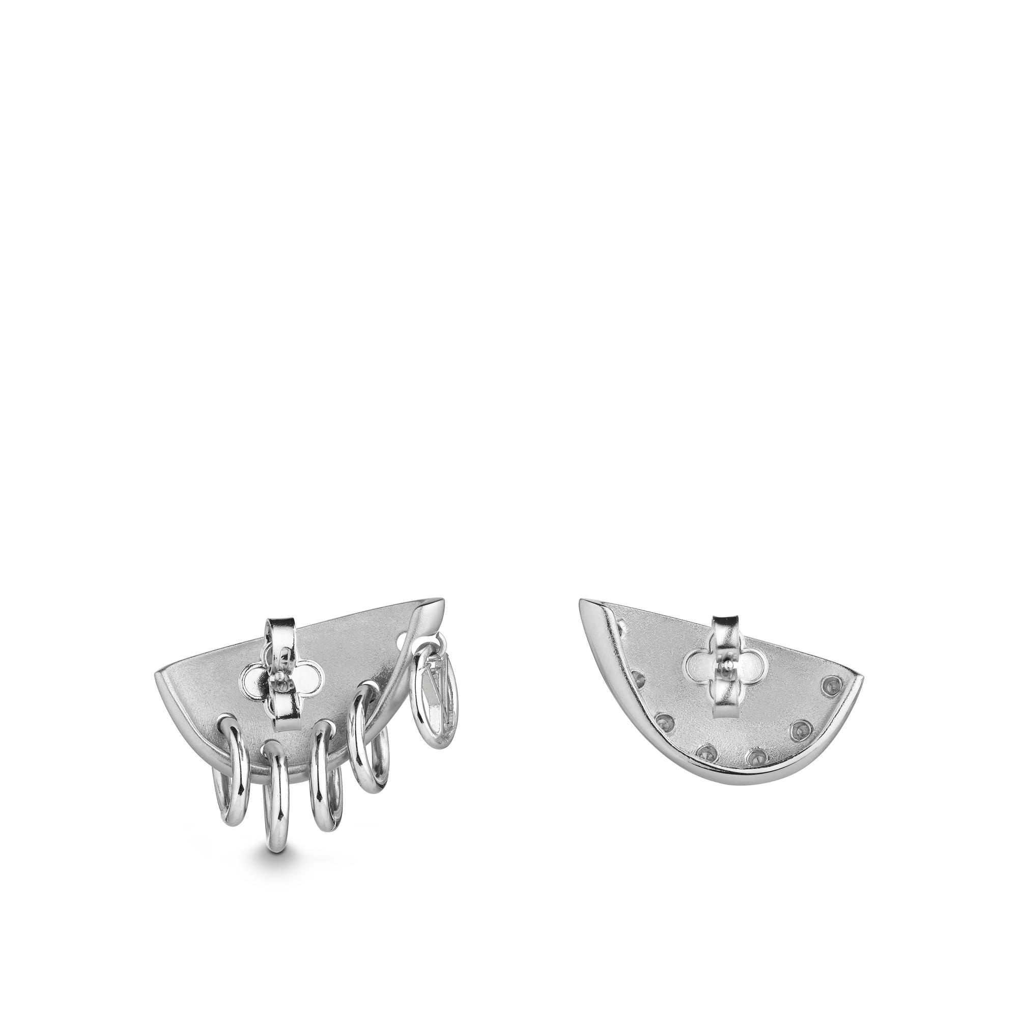 Bionic Earrings With Rings - 2