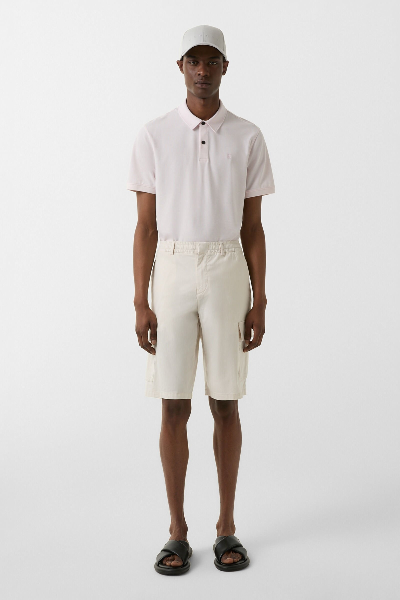 Marc cargo shorts in Cream - 4