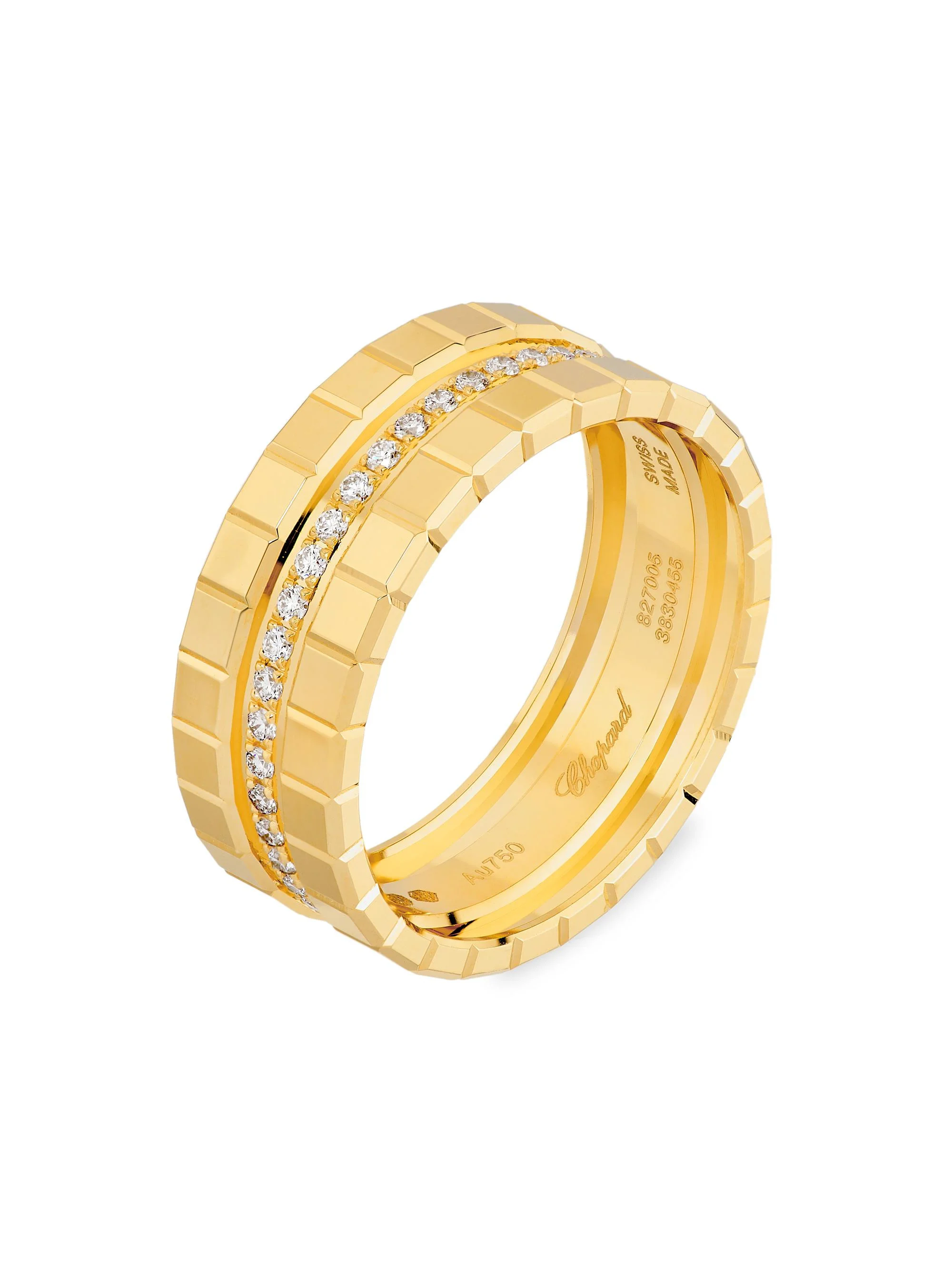 Women's Ice Cube 18K Yellow Gold & 0.30 TCW Diamond Ring - Yellow Gold - 1