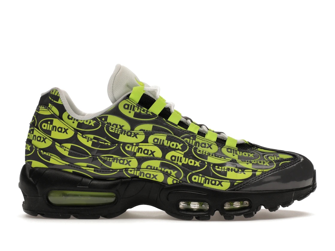 Nike Air Max 95 All-Over Print Black Volt - 1
