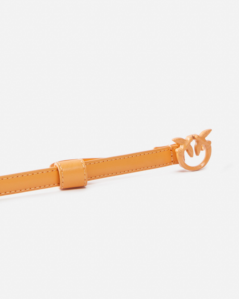 SUPER-THIN COLOUR-BLOCK LOVE BIRDS BELT 1CM 5