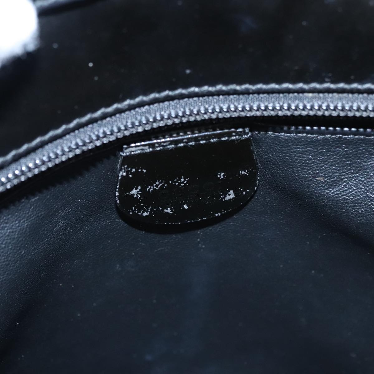 GUCCI Bamboo Hand Bag Enamel Black 002 1817 002 1817 - 15