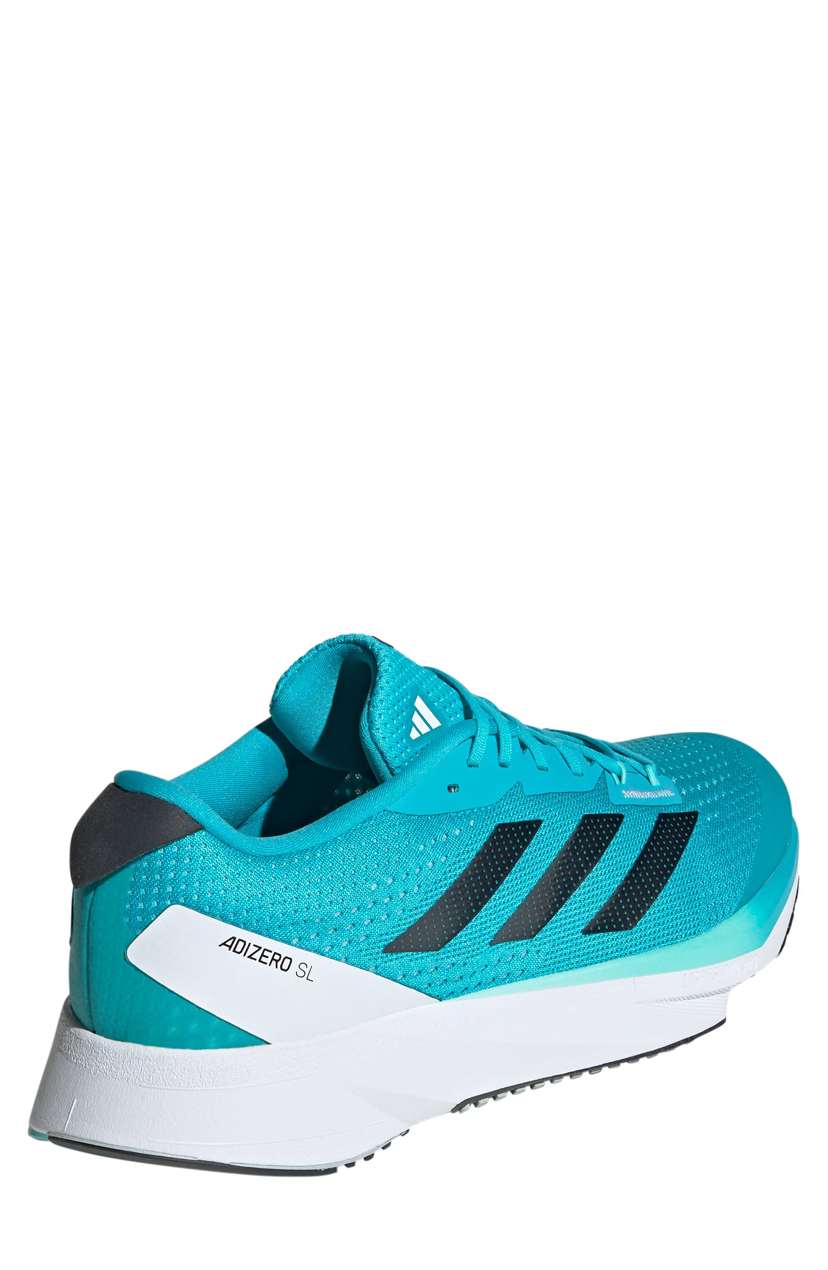 Adizero SL Running Shoe in Lucid Cyan/Black Blue/Silver - 2