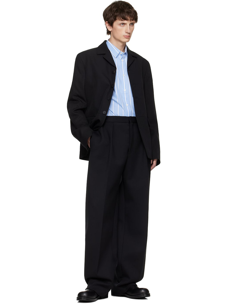 JACQUEMUS Black 'The Pittore' Blazer outlook