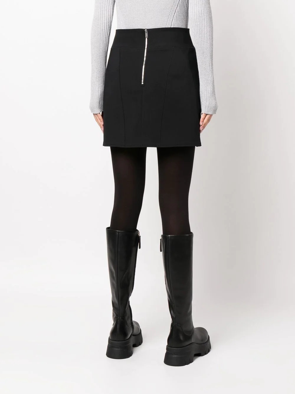 double arch mini skirt - 4