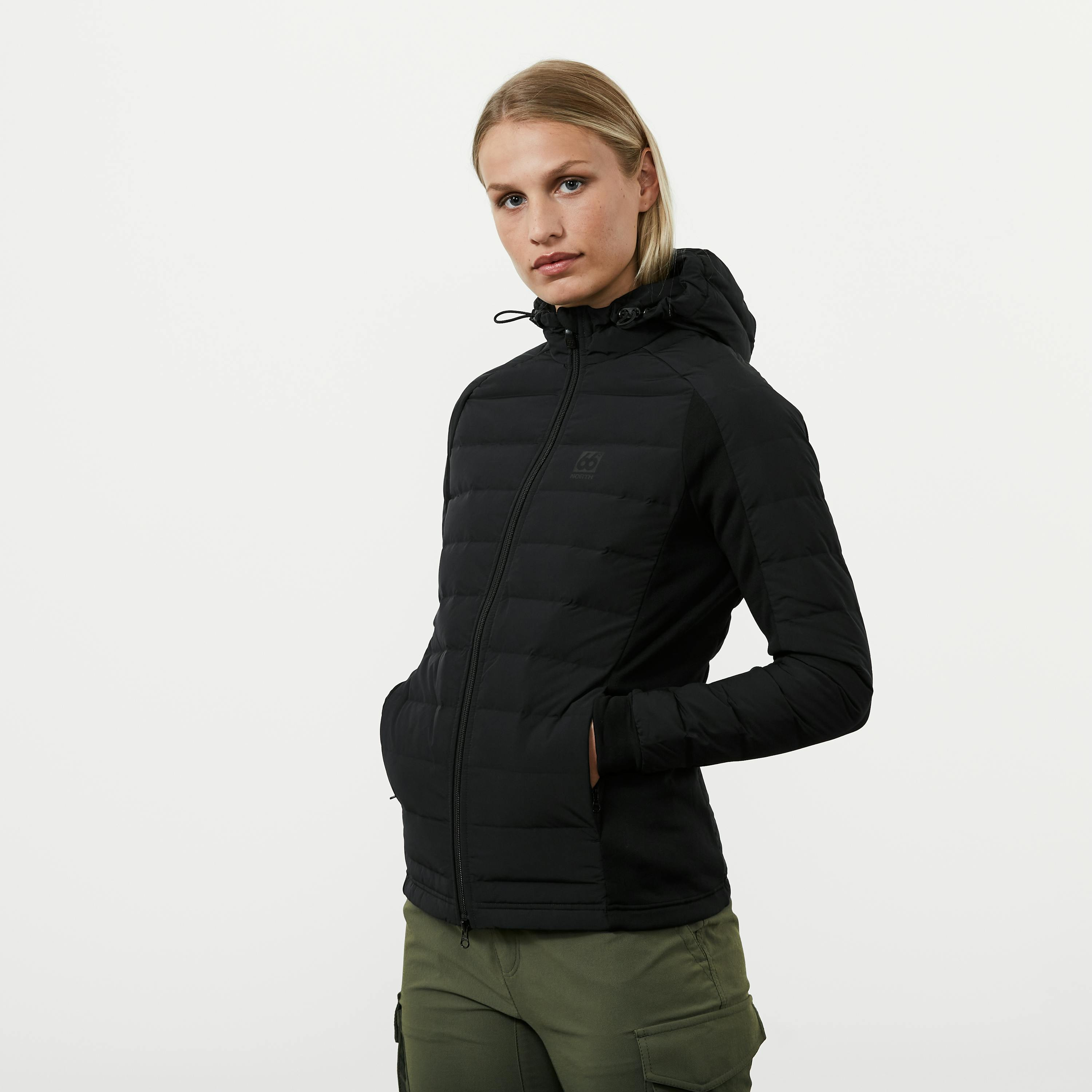 Ok Professional down and fleece hooded jacket - 3