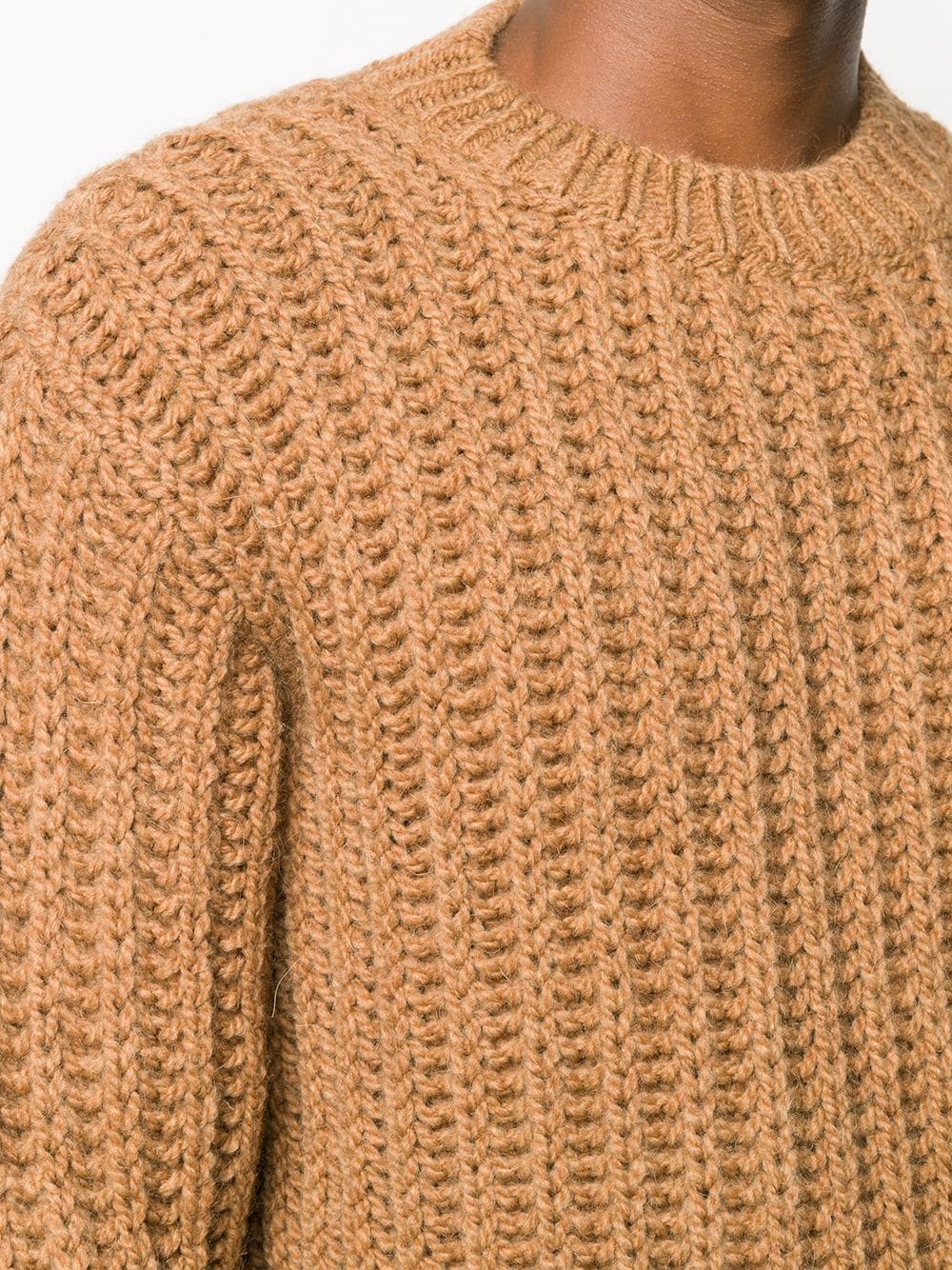 chunky alpaca wool jumper - 5