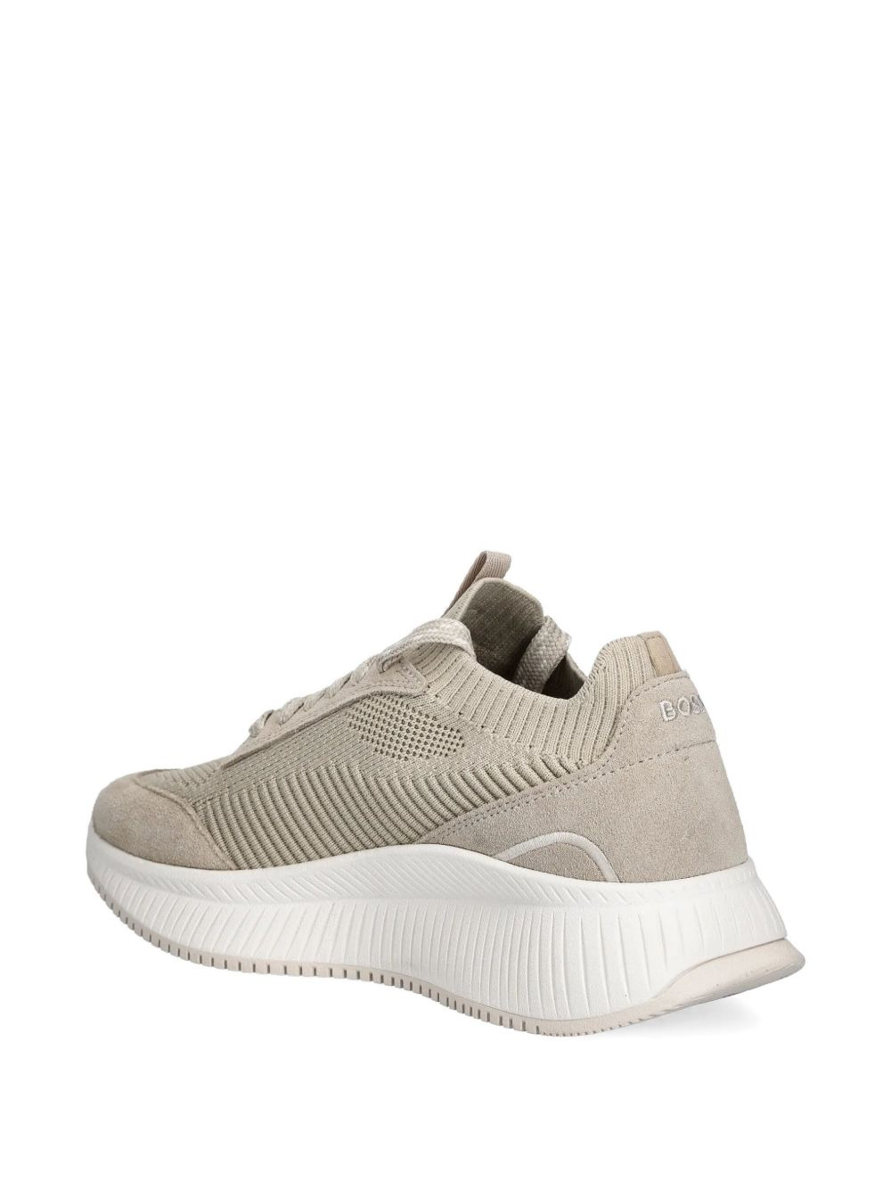 mesh suede sneakers - 5