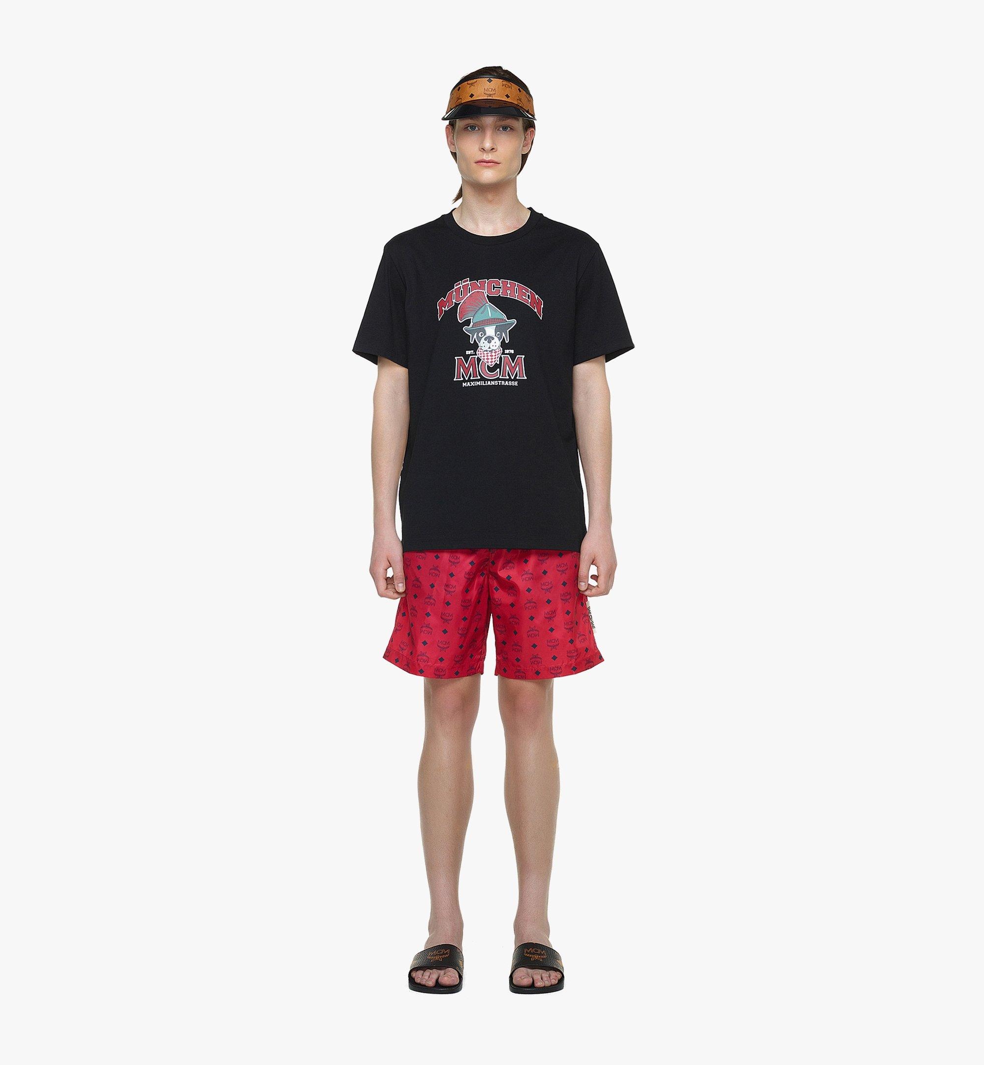 Monogram Print Swim Trunks - 3
