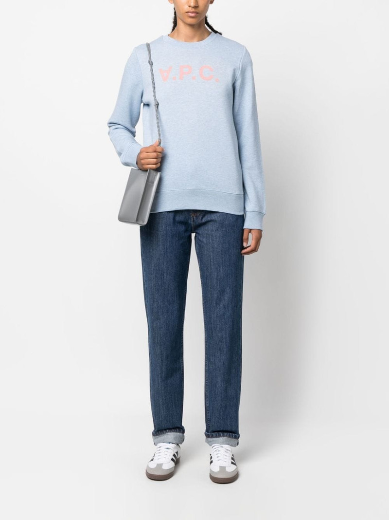 A.P.C. Viva logo cotton sweatshirt outlook