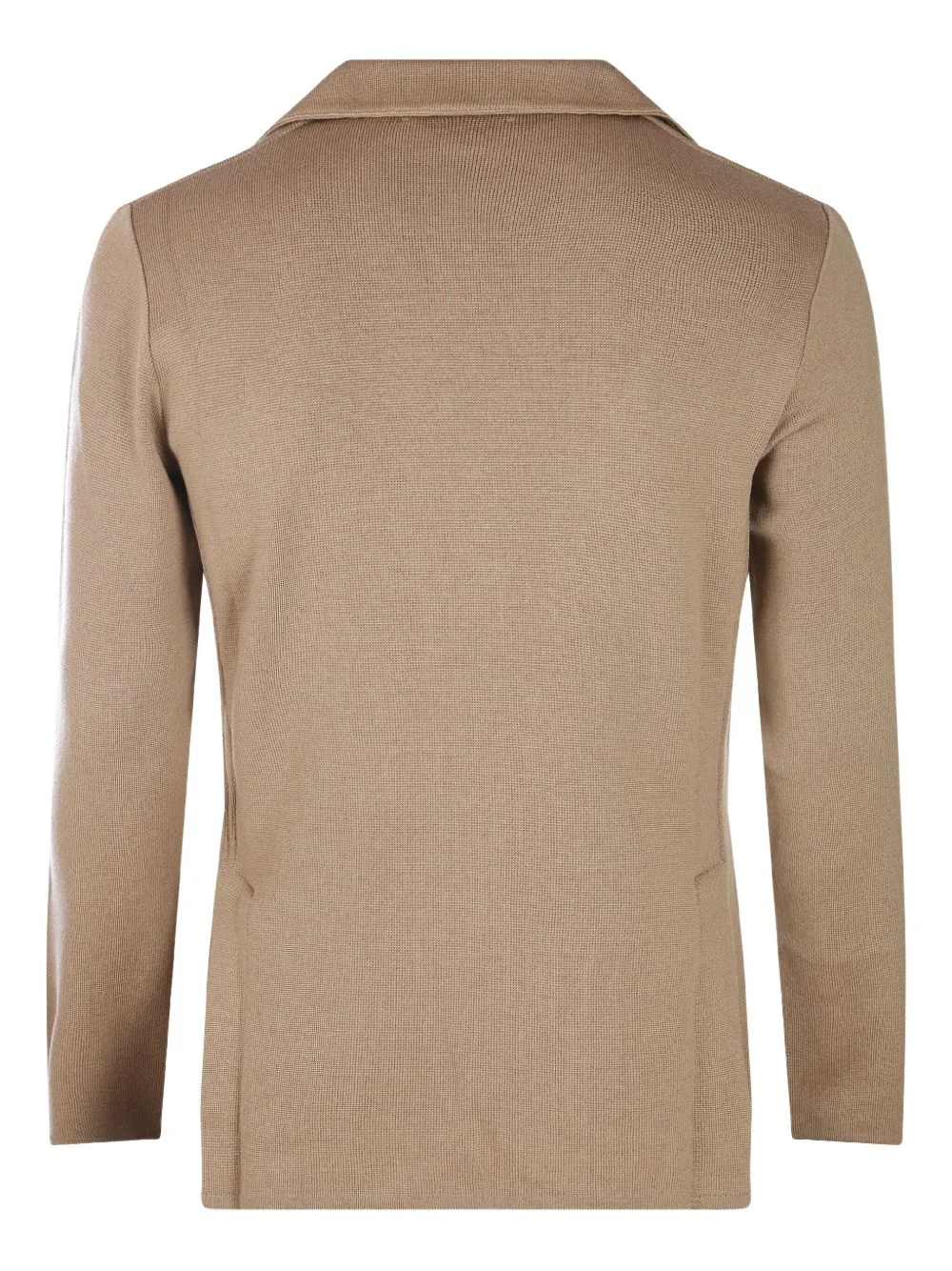 patch-pocket three-button wool blazer - 1