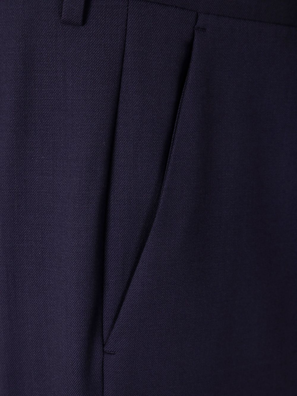 pressed-crease tapered pants - 3