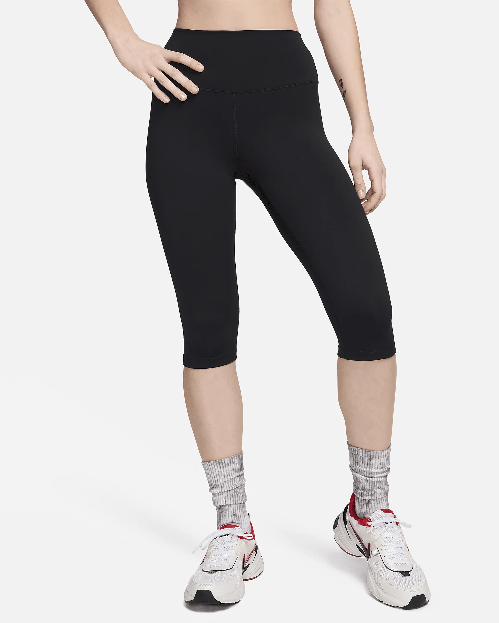 Nike One Women's High-Waisted Capri Leggings - 1