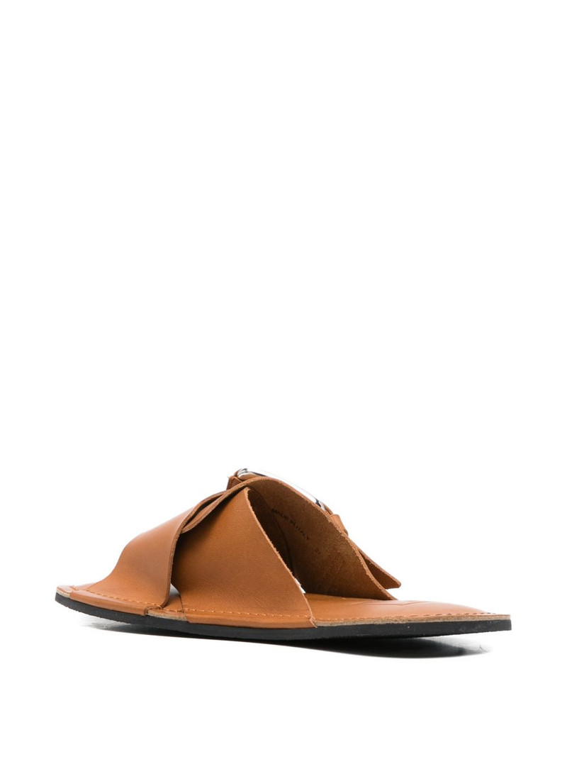 buckle leather sandals 3