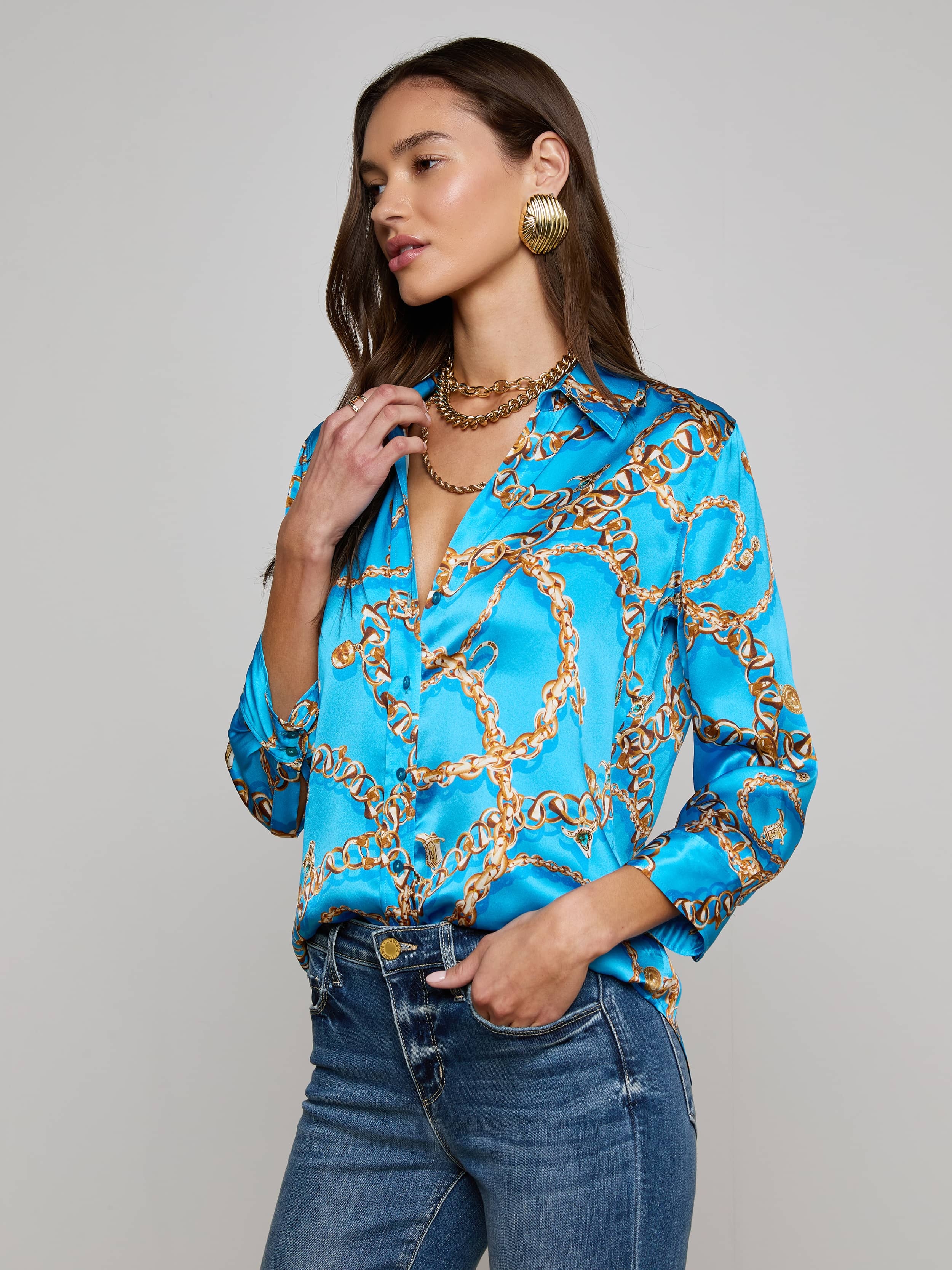 Dani Silk Blouse - 4