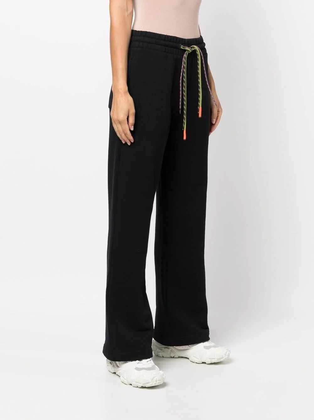 multicord flared track pants - 3