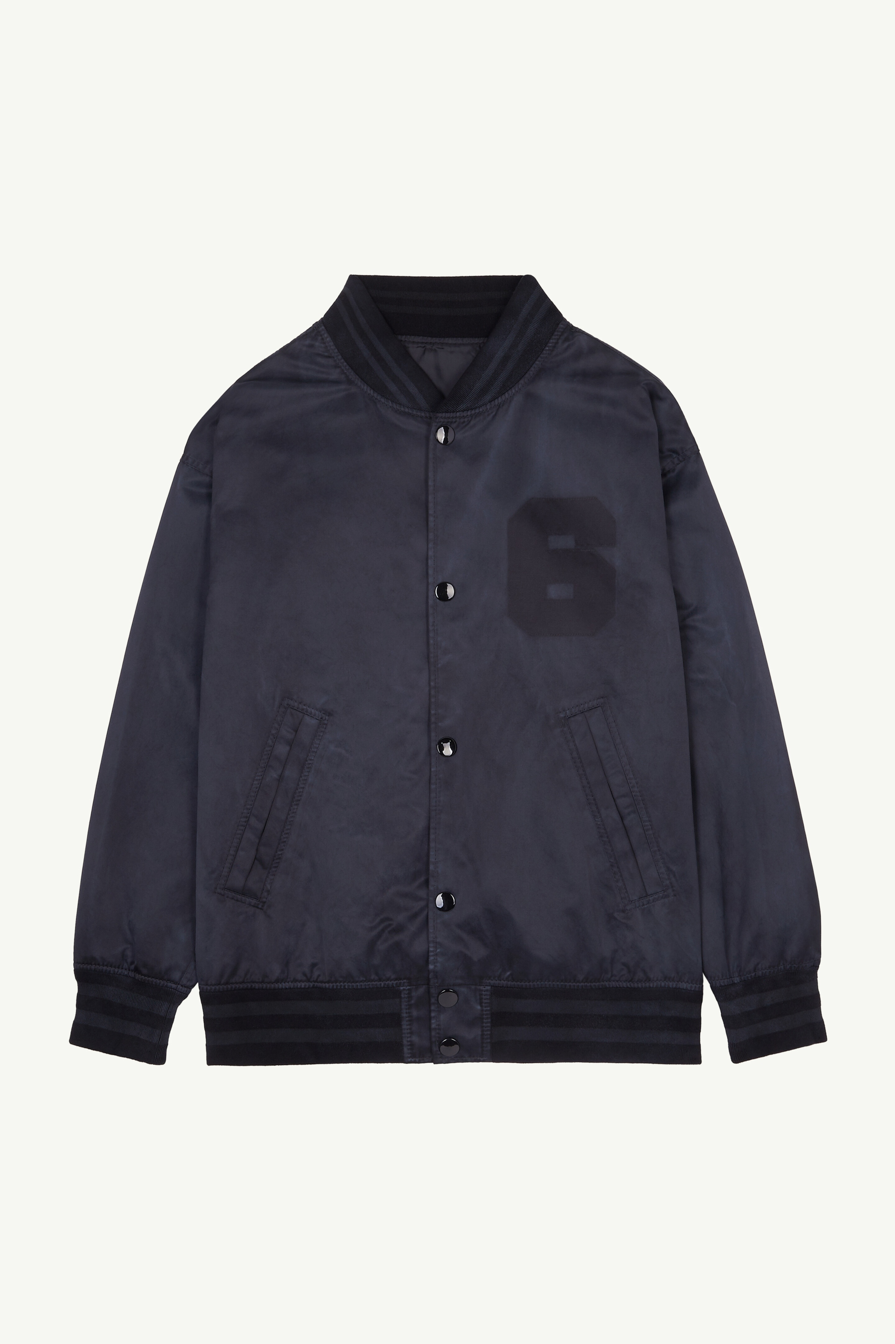 Oversized varsity jacket - 1