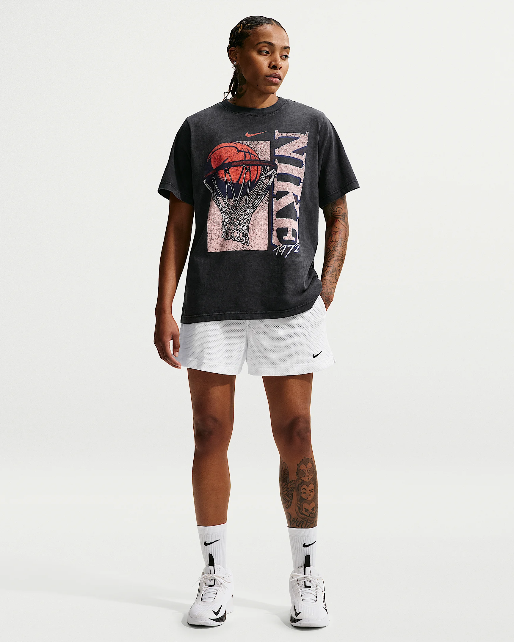 Nike Essential Women's Dri-FIT Mesh Basketball Shorts - 1
