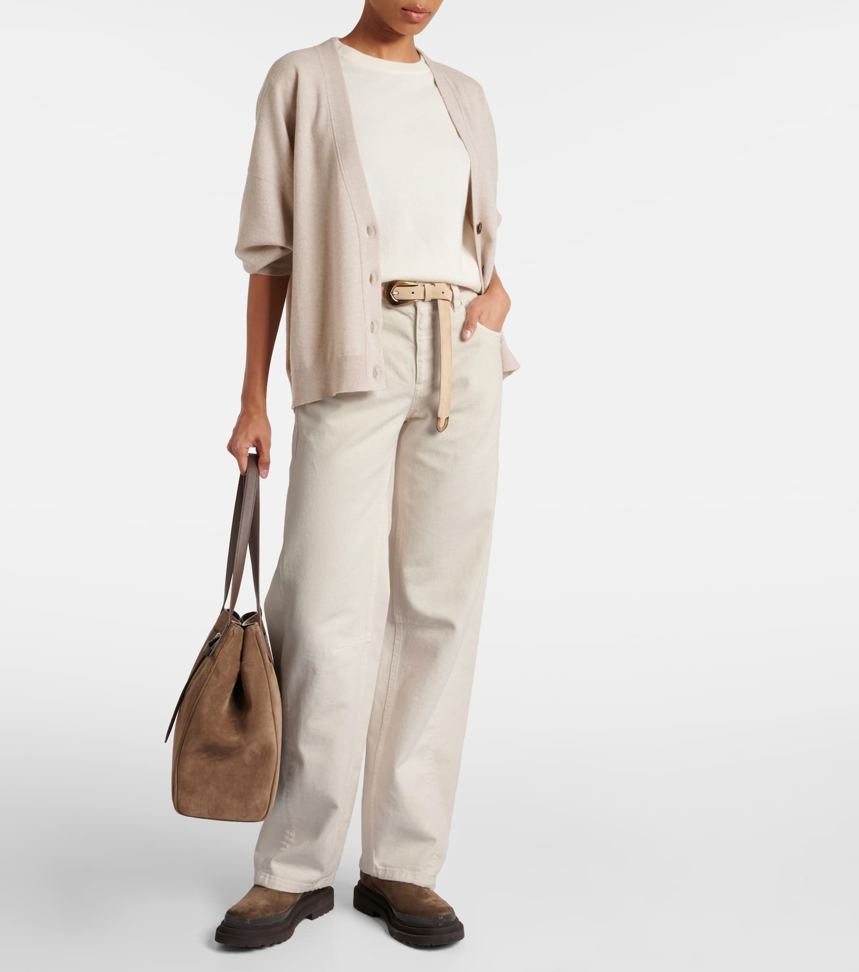 Mid-rise straight jeans - 2