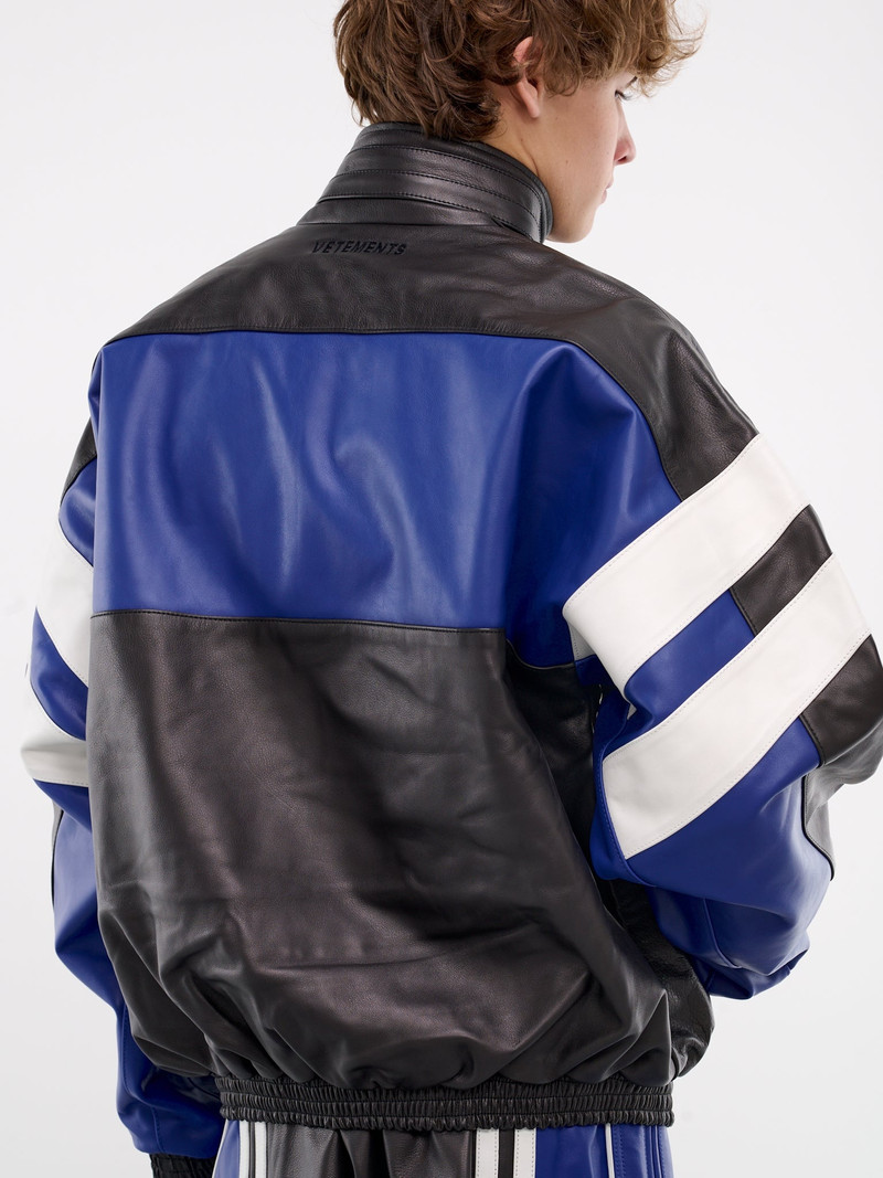 VETEMENTS Leather Tracksuit Jacket | REVERSIBLE