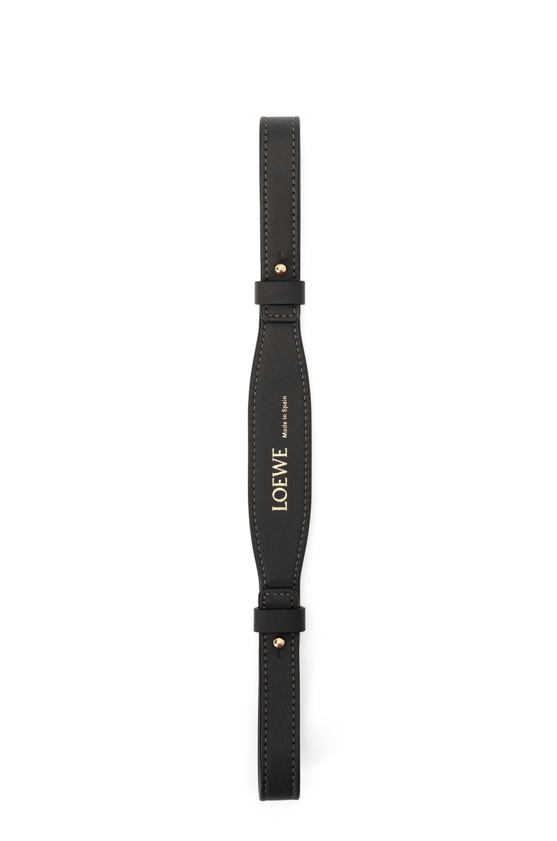 Branded short strap in classic calfskin - 2