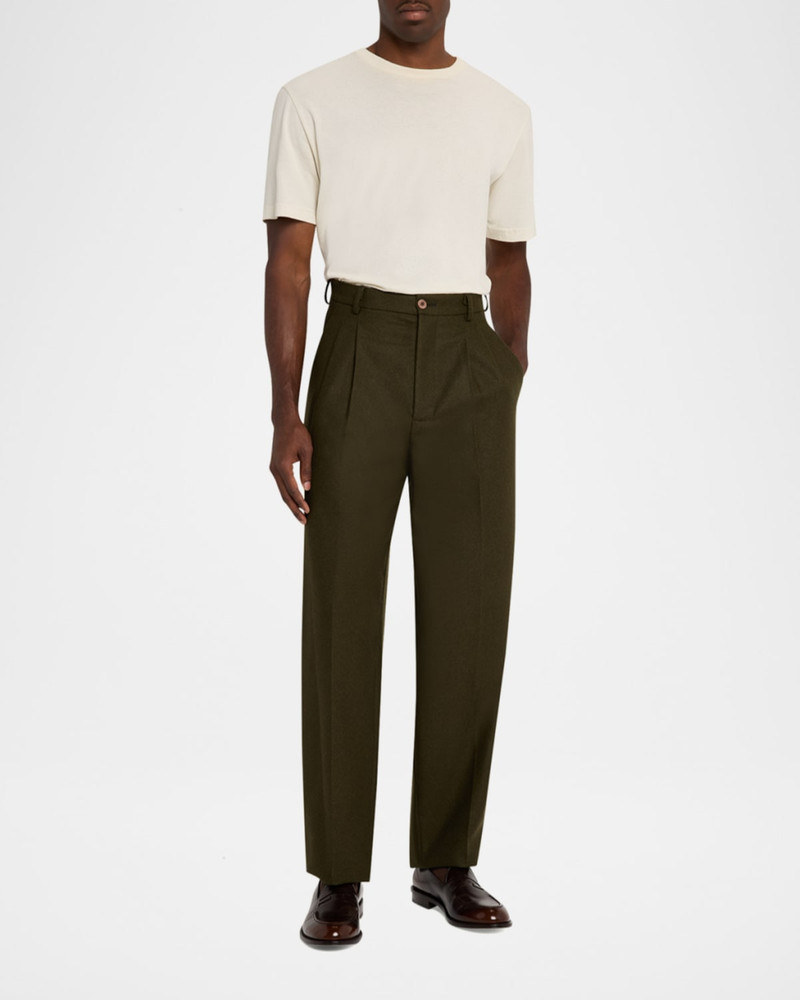 MAGLIANO Men & apos;s Signature Wool Double-Pleat Pants outlook