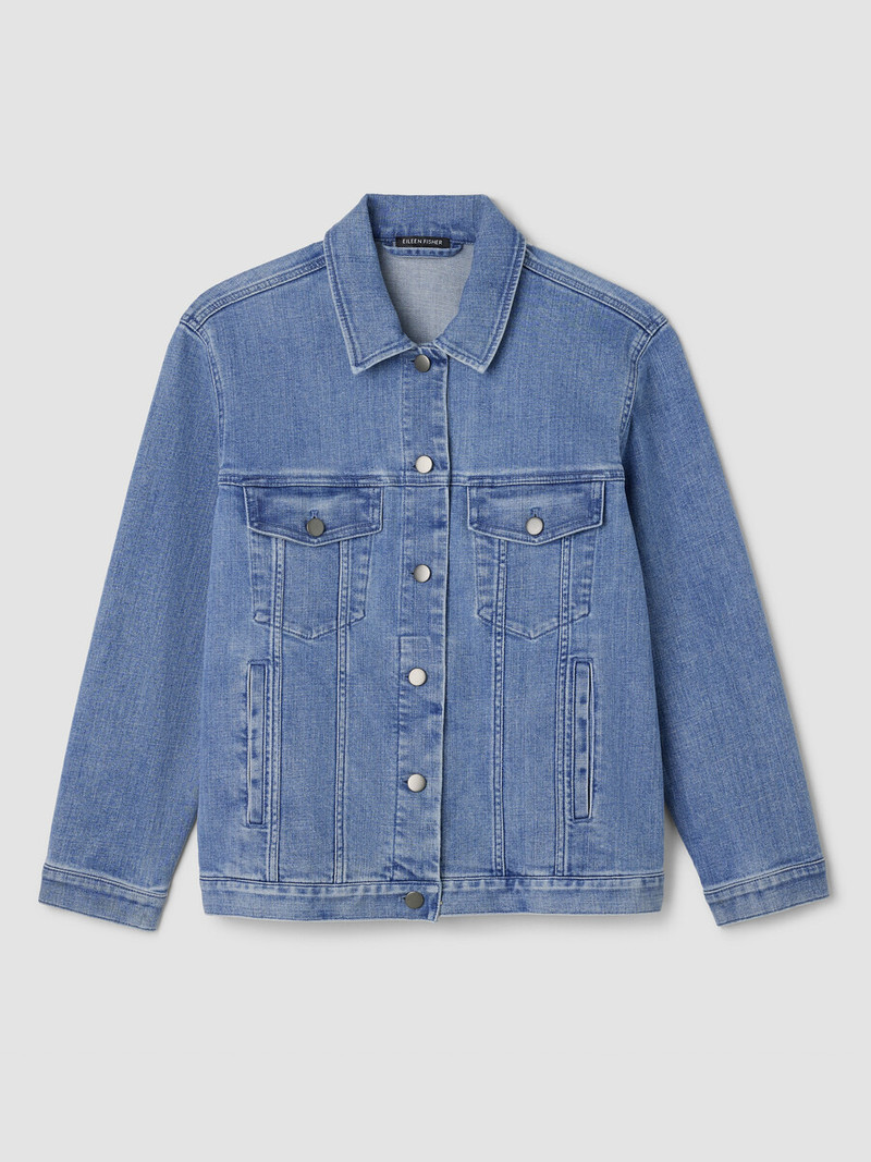 Cotton Stretch Denim Jacket 1