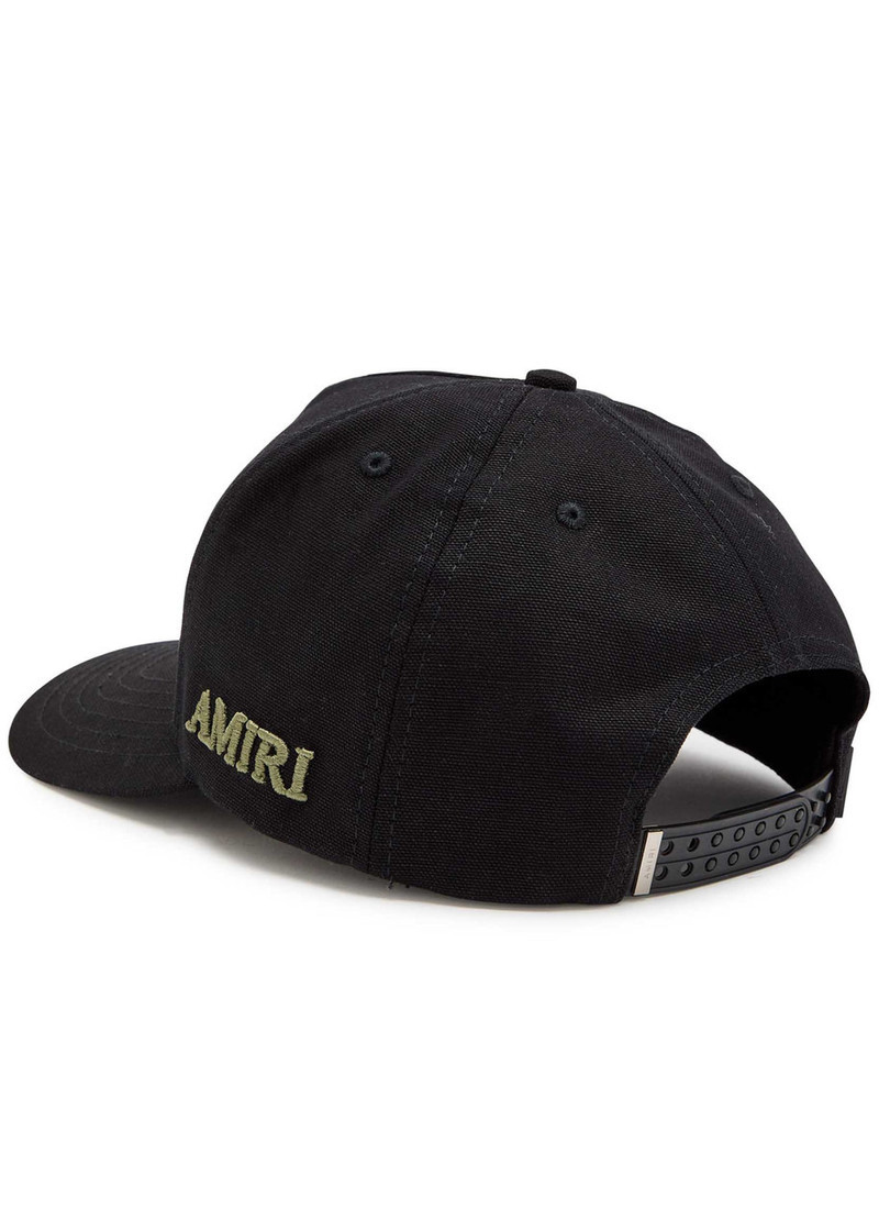 AMIRI Amiri MA Logo-embroidered Canvas cap outlook