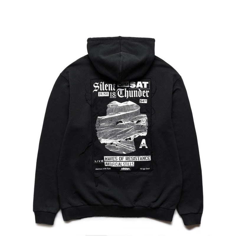 Fred Perry X RAF DESTROYED HOODY outlook