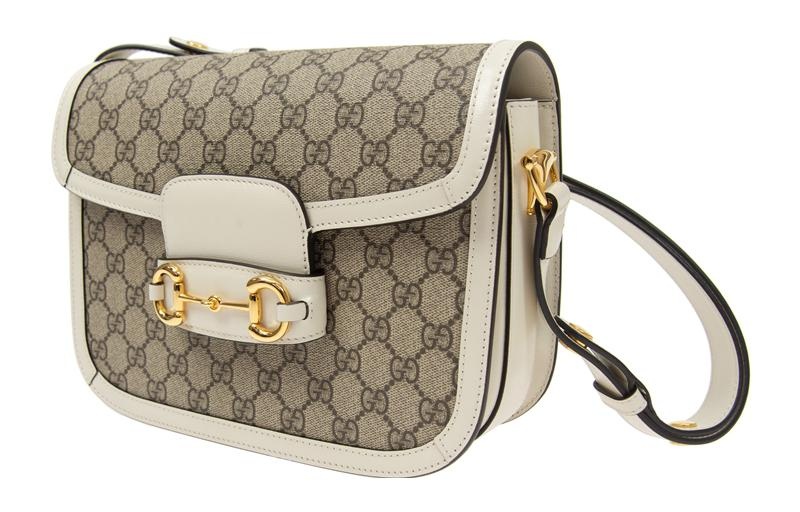 (WMNS) Gucci 1955 SeriesButton Single Shoulder Bag White 602204-92TCG-9761 - 2
