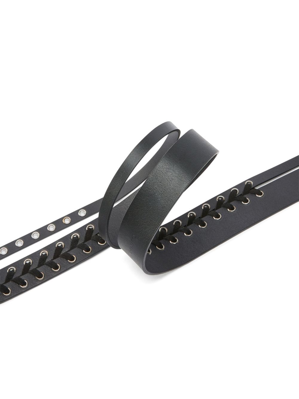 eyelet-detail belt - 4