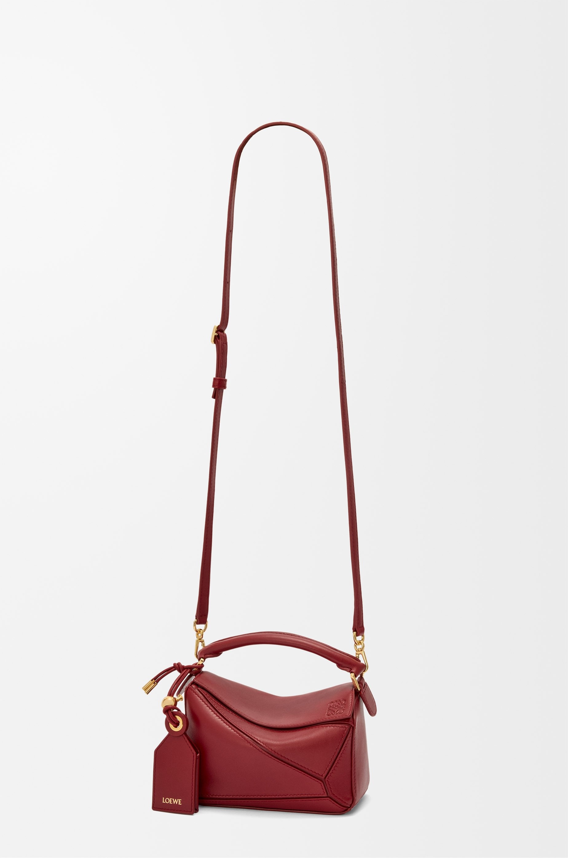 Mini Featherlight Puzzle bag in nappa lambskin - 9