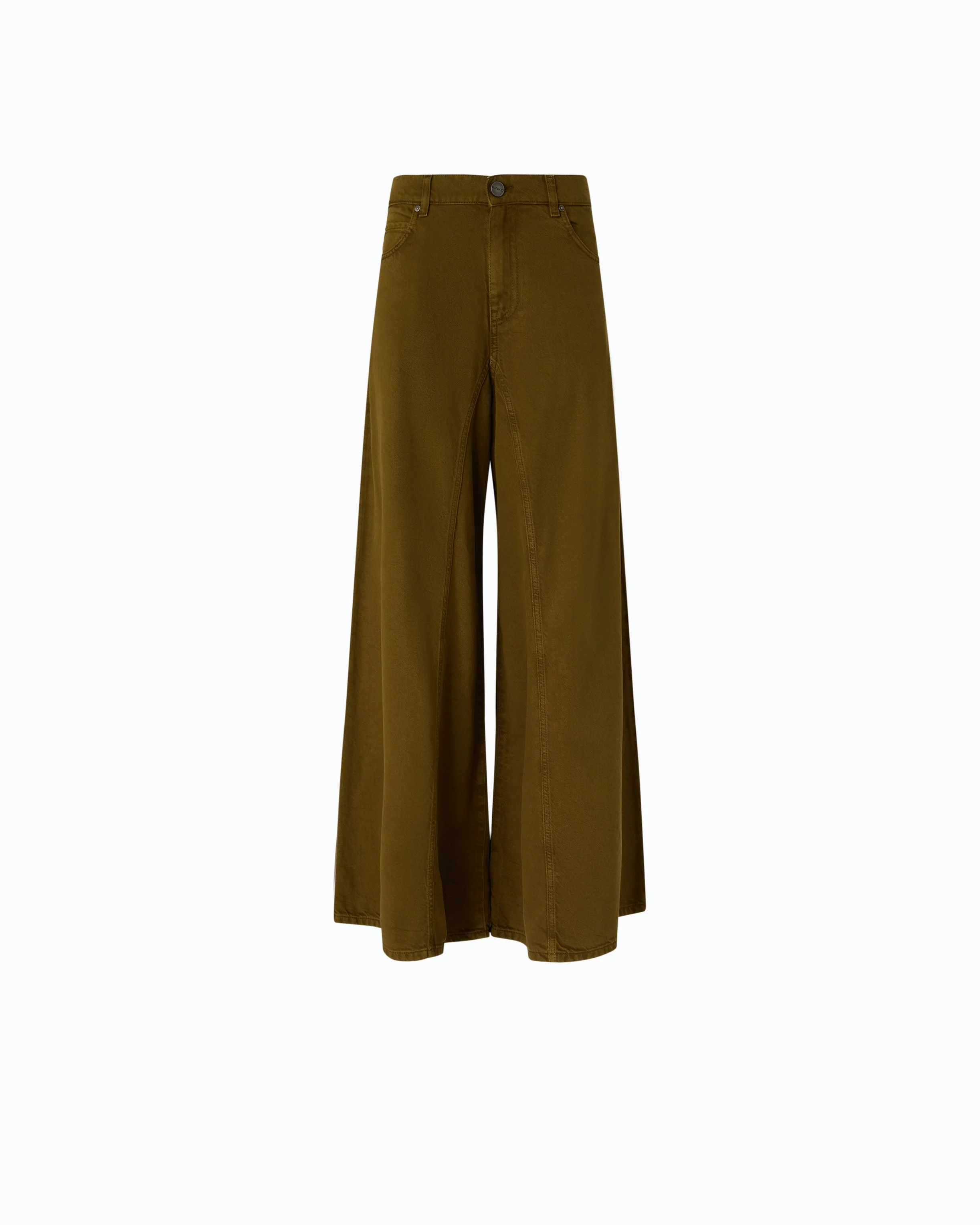 FLARED JEANS WITH SUPER WIDE LEG - 1