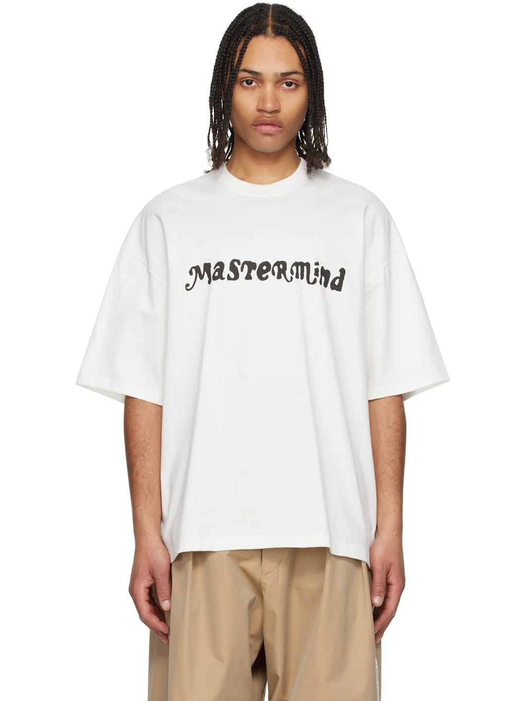 White Boxy 'Destiny' T-shirt - 1