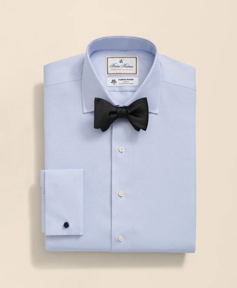Brooks Brothers X Thomas Mason® Cotton Twill Londoner Collar Dress Shirt - 1