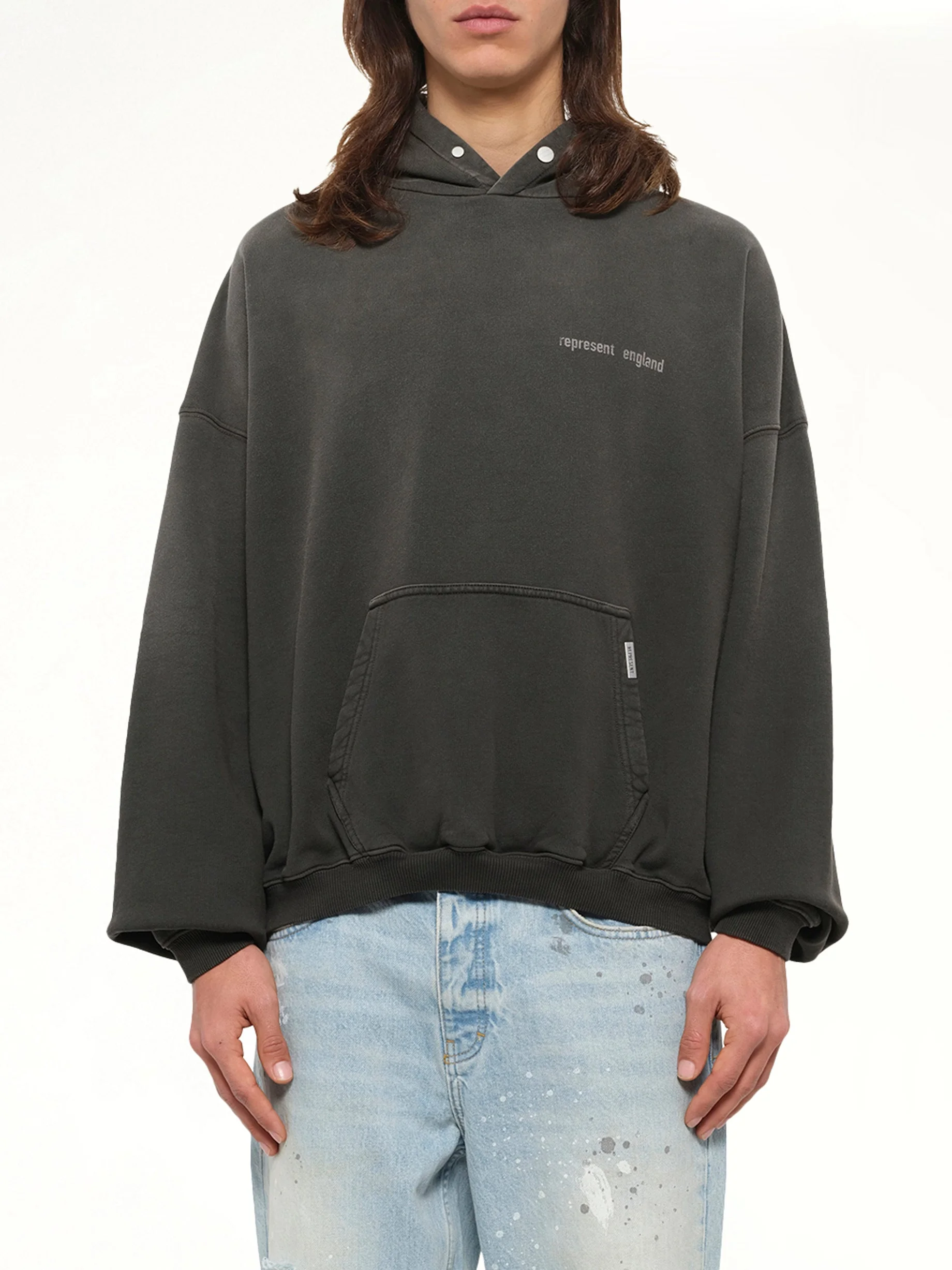 Resent Hoodie in Ash - 1