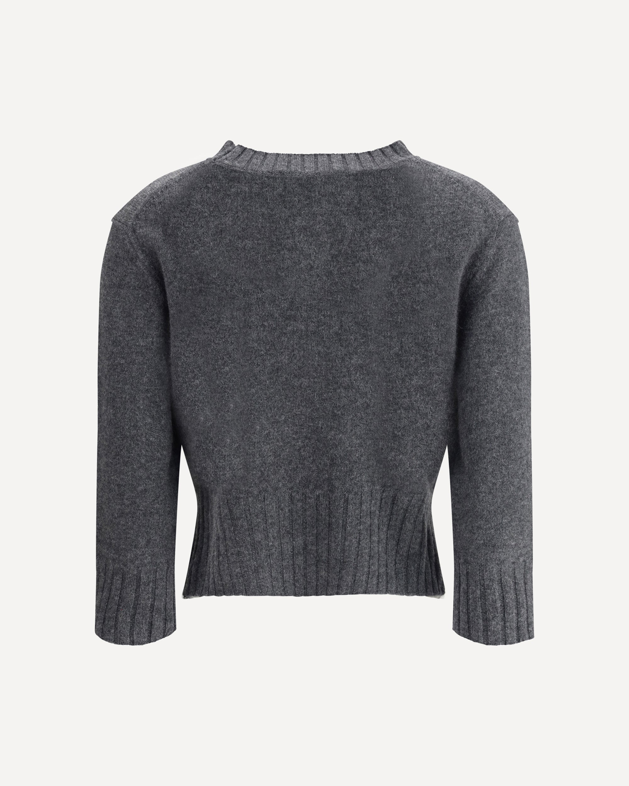 Cashmere Crop Sweater - 2