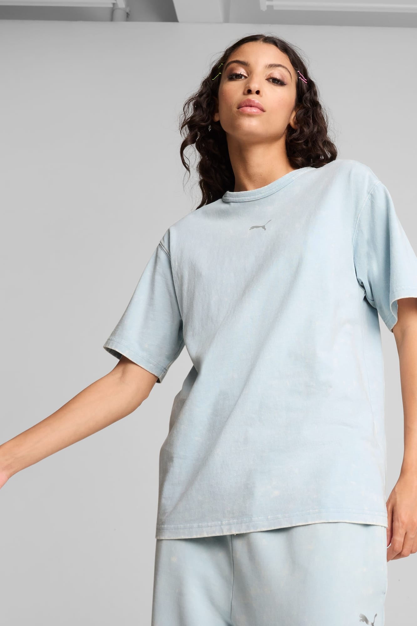 DARE TO Women's Relaxed Washed Tee - 3