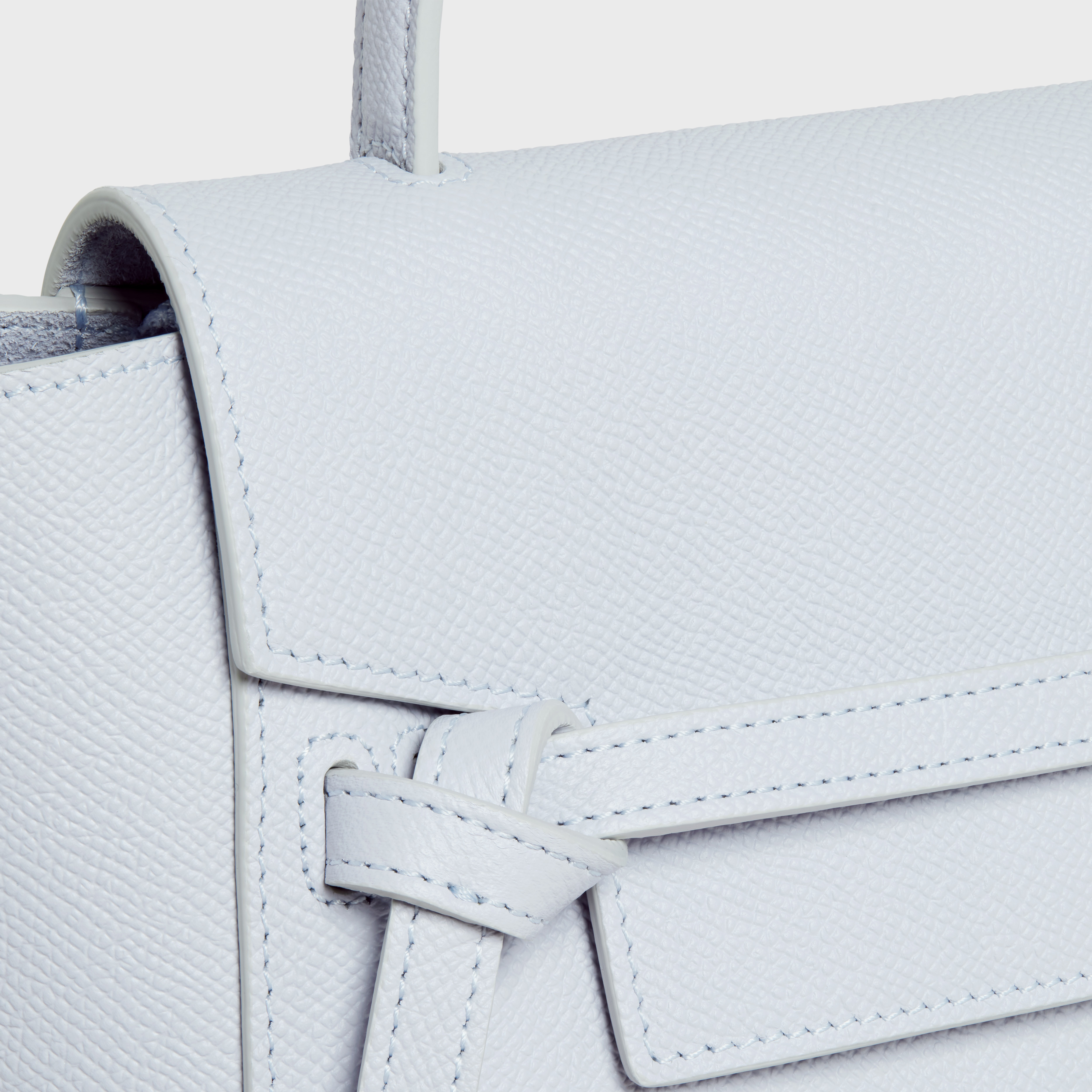 Nano Belt bag in grained calfskin - 5