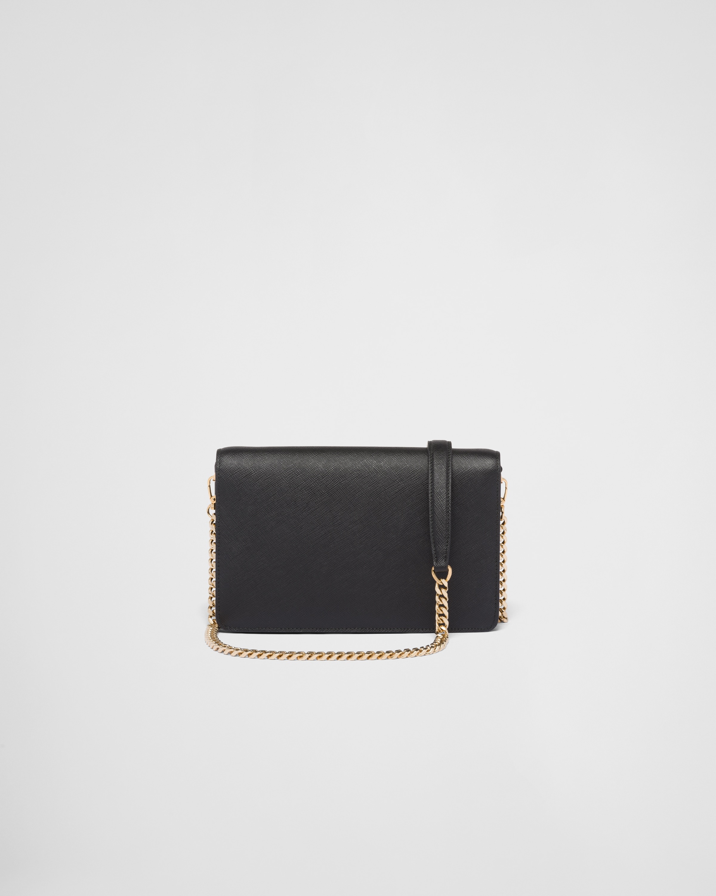 Saffiano leather shoulder bag - 4