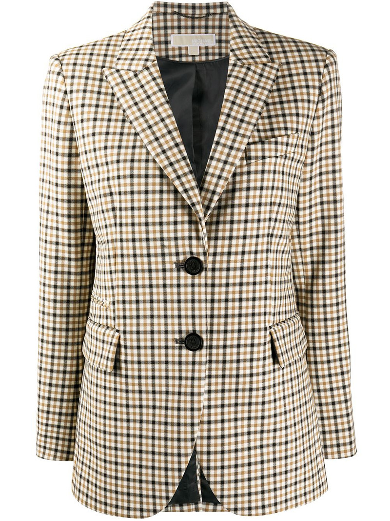 checked blazer 1