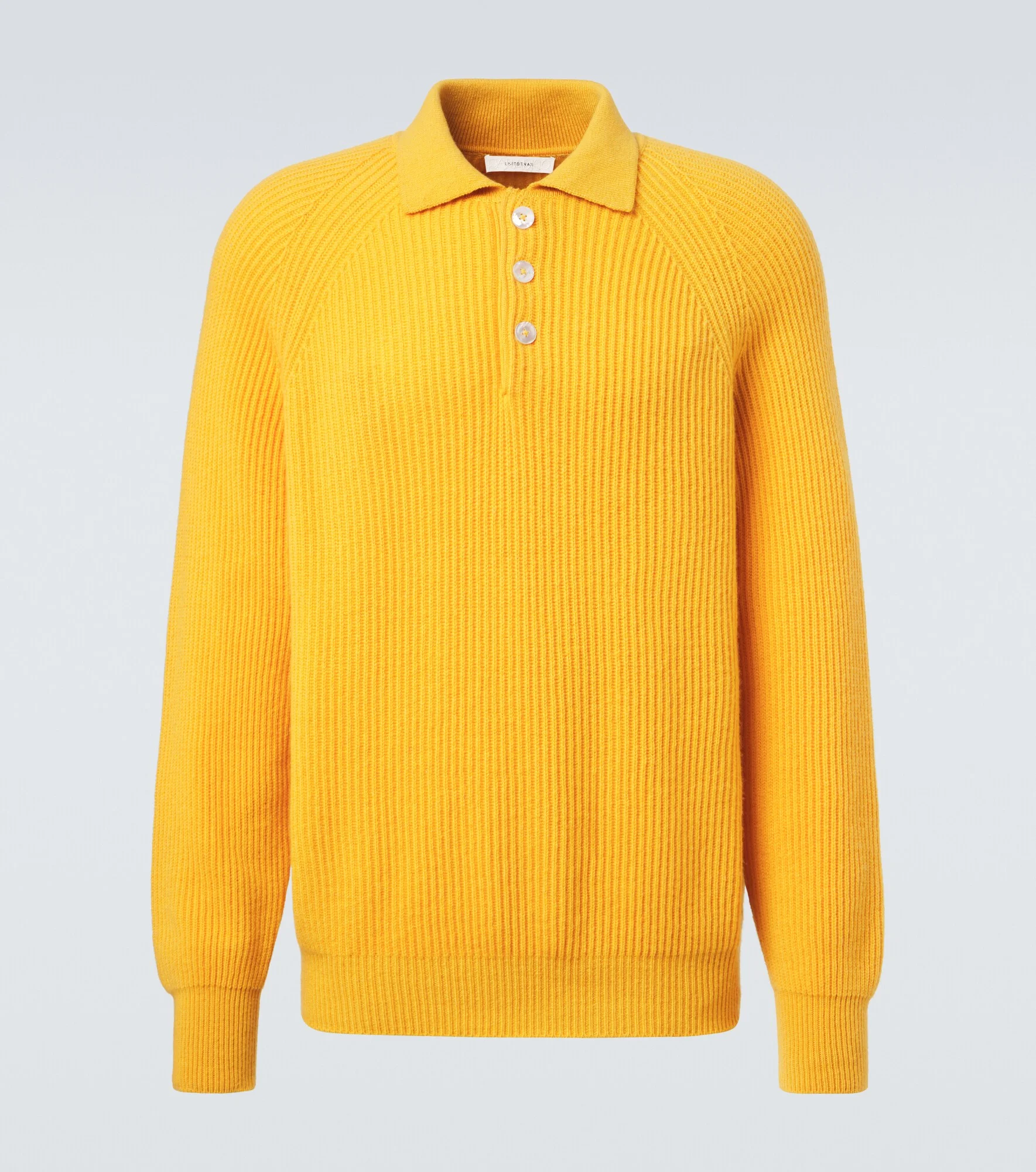Diana cashmere polo sweater - 1