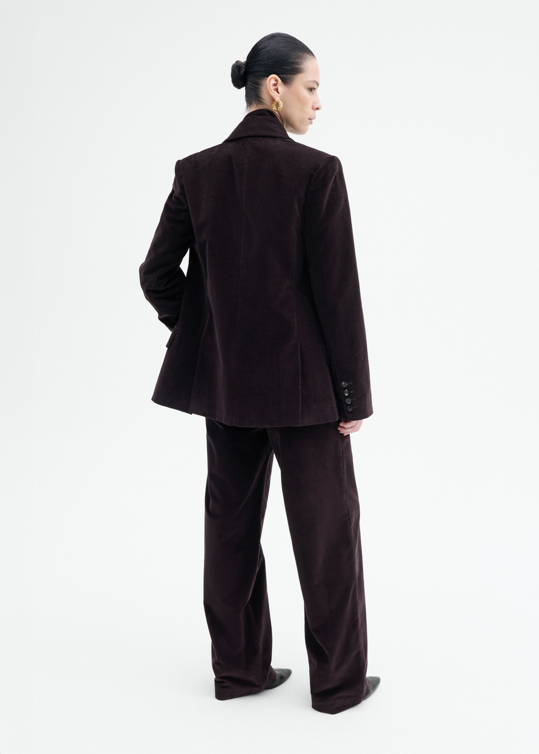 Corduroy Tuxedo Blazer - 5
